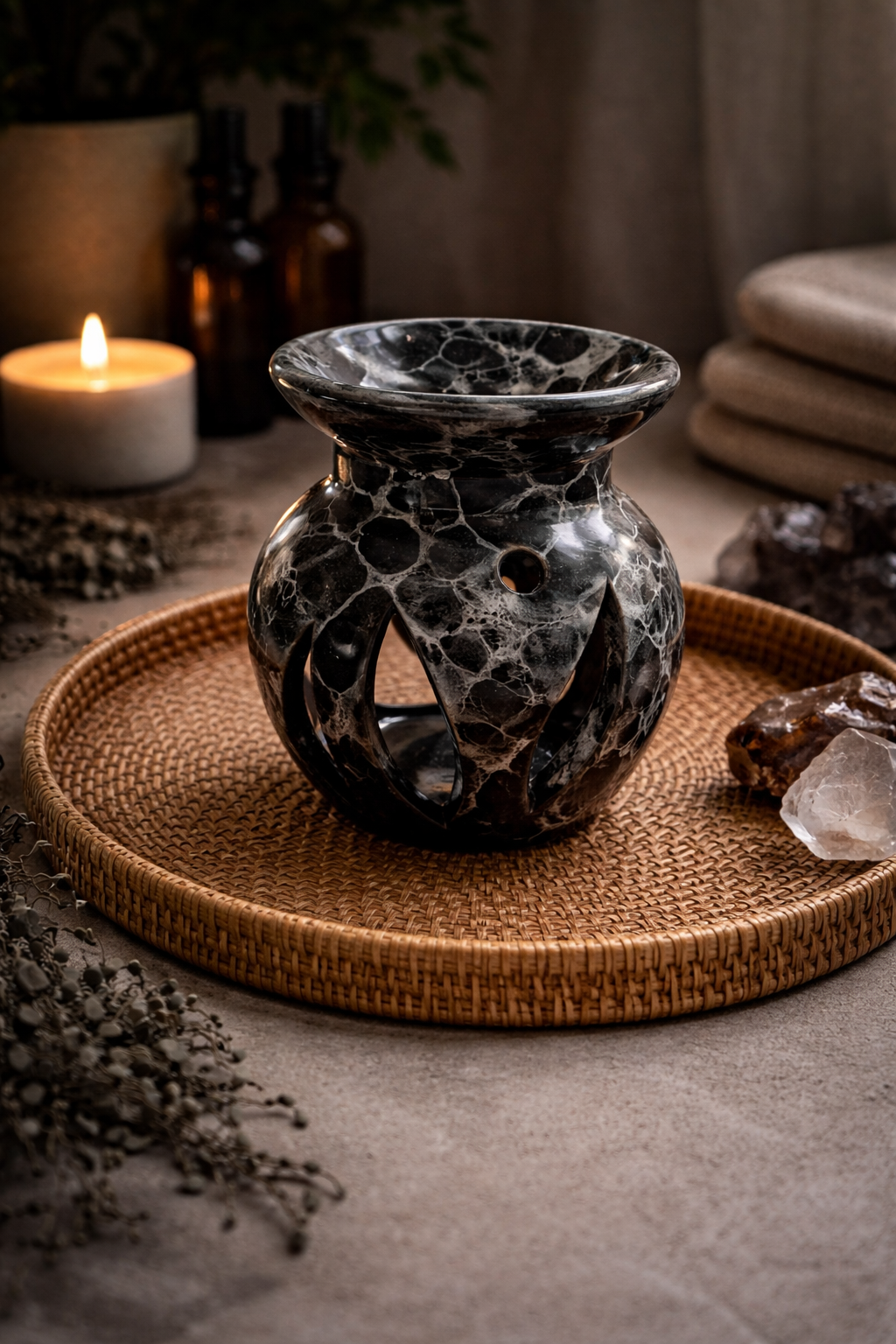 Mini wax burners