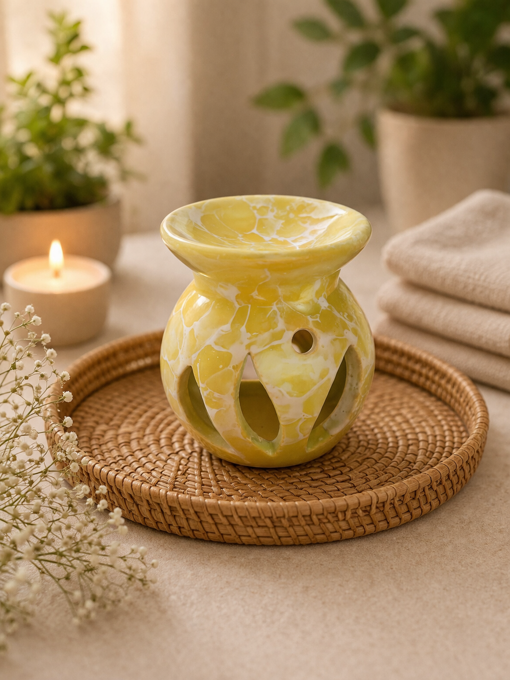 Mini wax burners