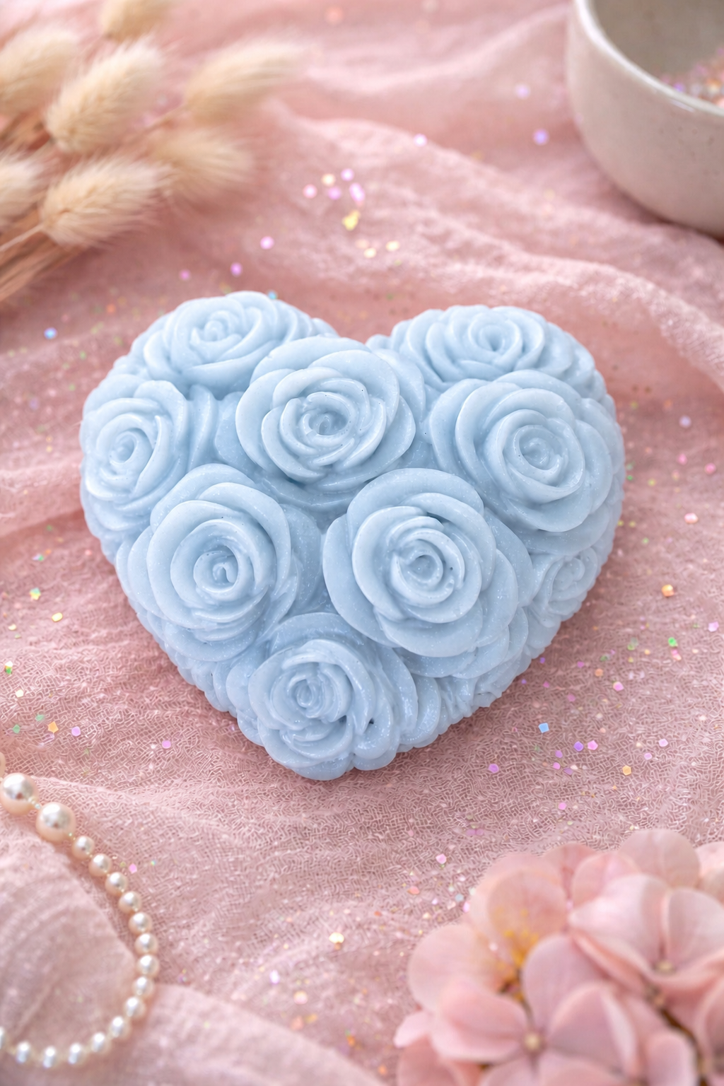 Cleaning & Freshness Rose heart wax melt 🌹❤️